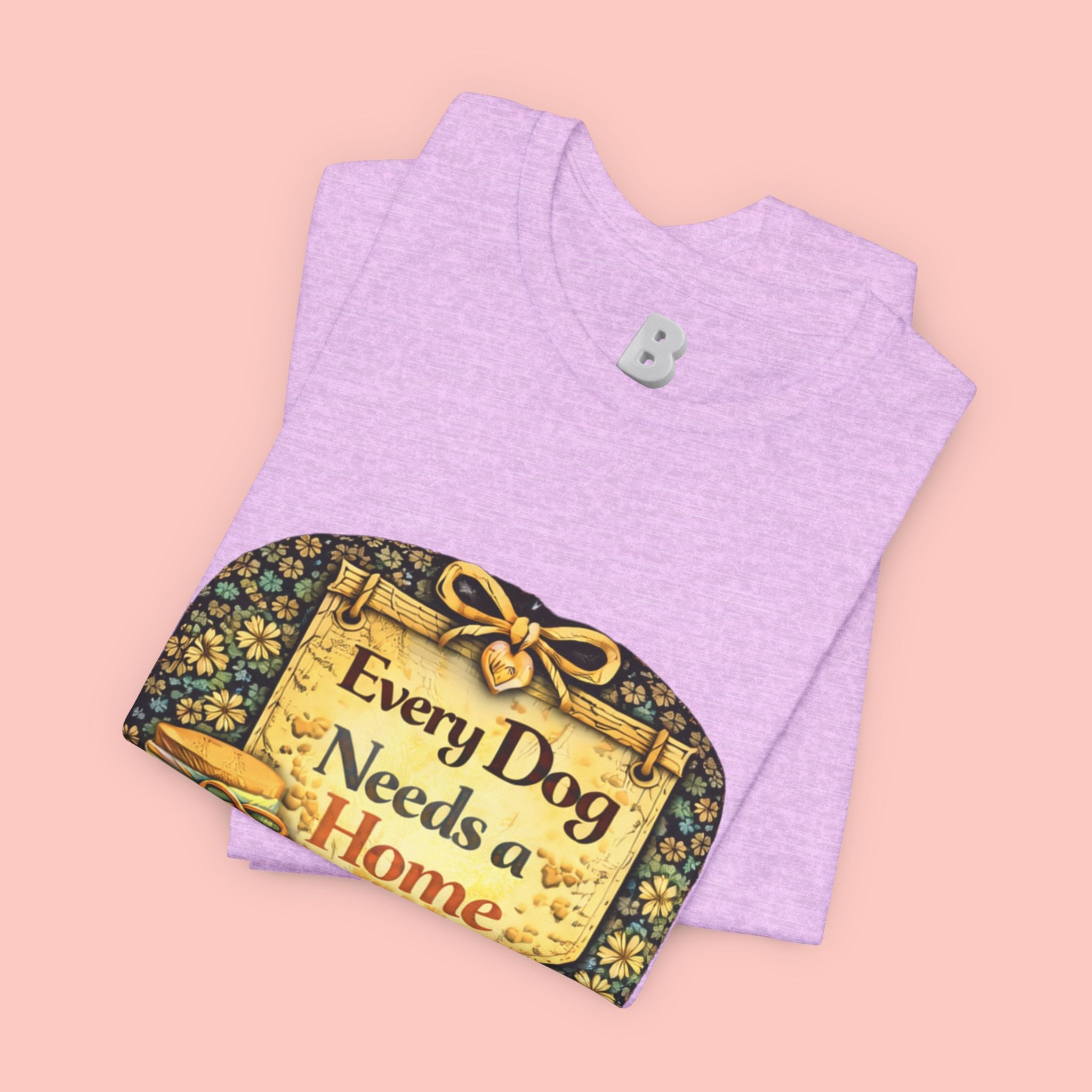 Dog Rescue Tee — "Every Dog Needs a Home" Shelter Support T-Shirt