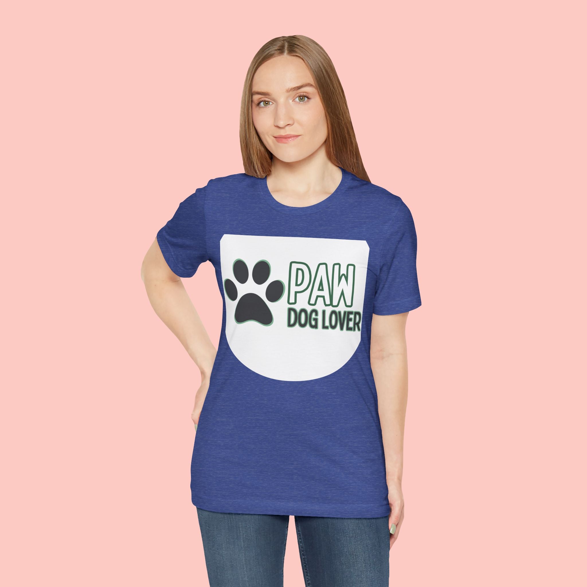 Paw Dog Lover T-Shirt — Cute Paw Print Tee for Dog Owners