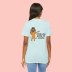 Chilling With My Chind Tee — Funny Dab Cat Graphic T-Shirt