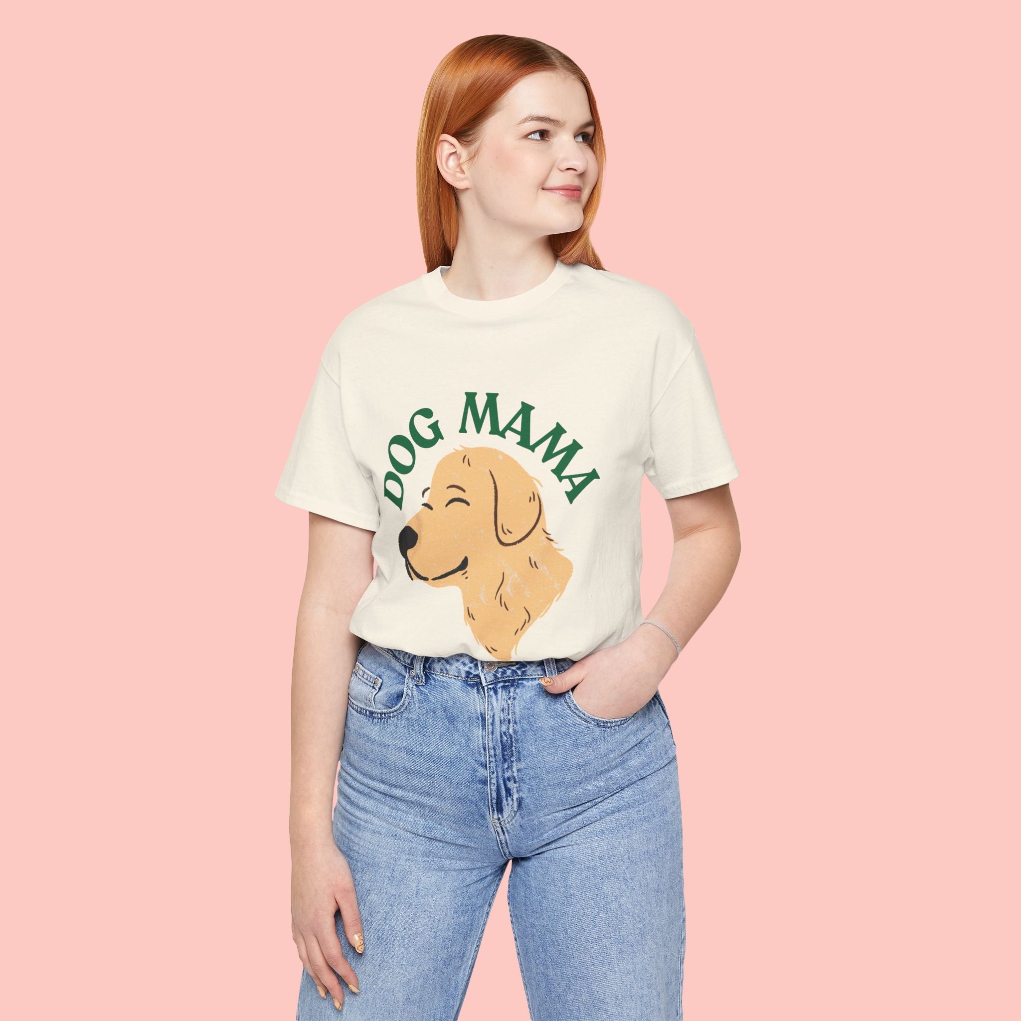 Dog Mama T-Shirt – Golden Retriever Graphic Tee