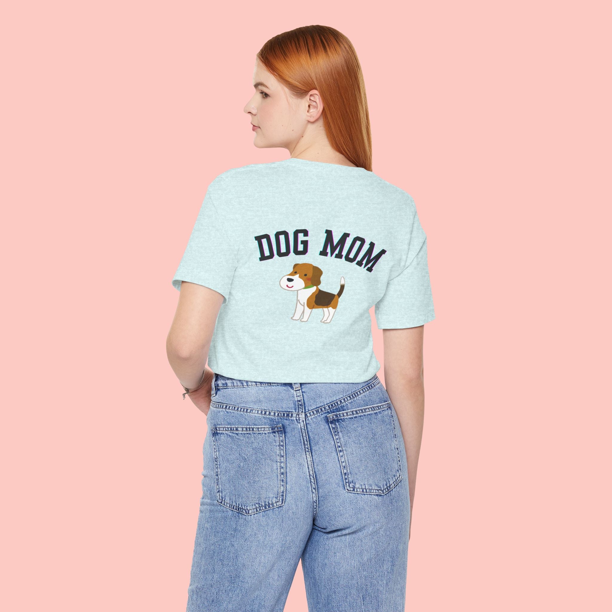 Dog Mom T-Shirt — Cute Beagle Graphic Tee for Dog Lovers