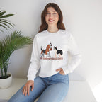 My Dog My Bad Days Sweatshirt – Cute Beagle & Corgi Crewneck for Dog Lovers