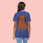 Dachshund Graphic Tee - Cute Brown Sausage Dog T-Shirt