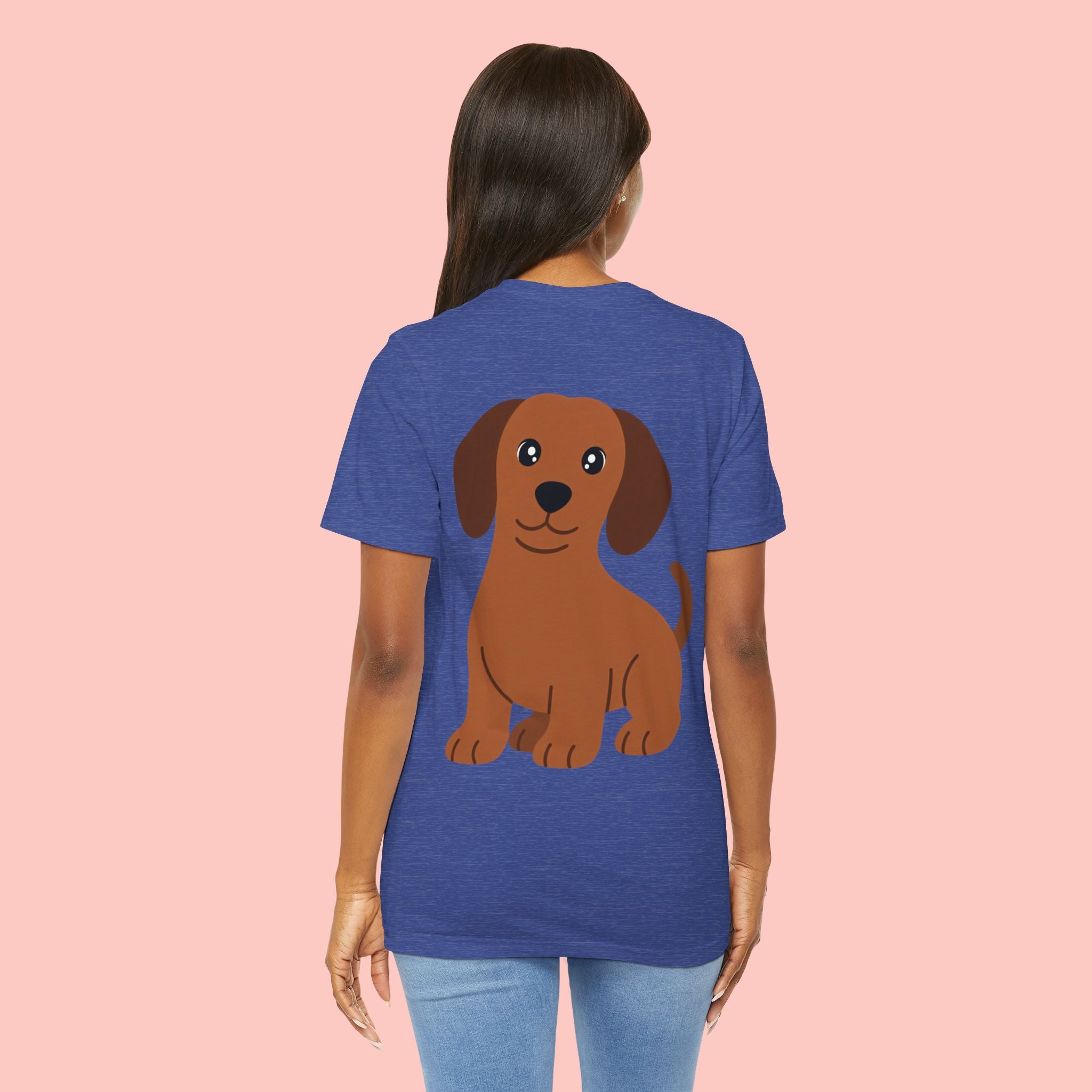 Dachshund Graphic Tee - Cute Brown Sausage Dog T-Shirt