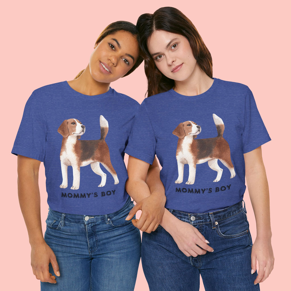 Mommy's Boy Beagle T-Shirt — Cute Dog Lover Tee