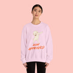 Crewneck Sweatshirt - 'Mom Approved' Dabbing Dog Cute Graphic