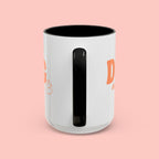 Dog Mama Coffee Mug — Cute Heart Accent Ceramic Mug (11/15 oz)