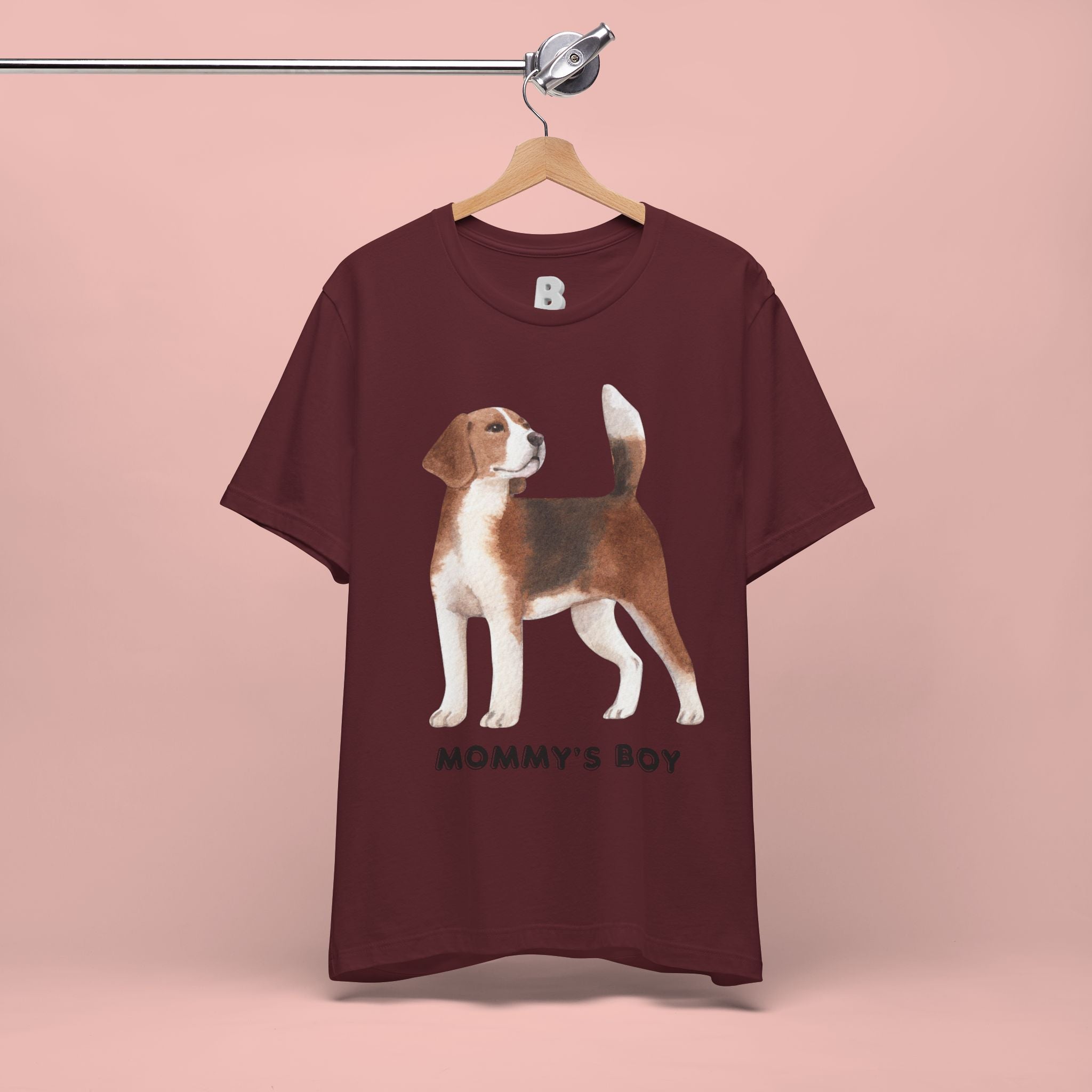 Mommy's Boy Beagle T-Shirt — Cute Dog Lover Tee