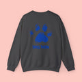 Dog Mom Crewneck Sweatshirt — Paw Print Graphic