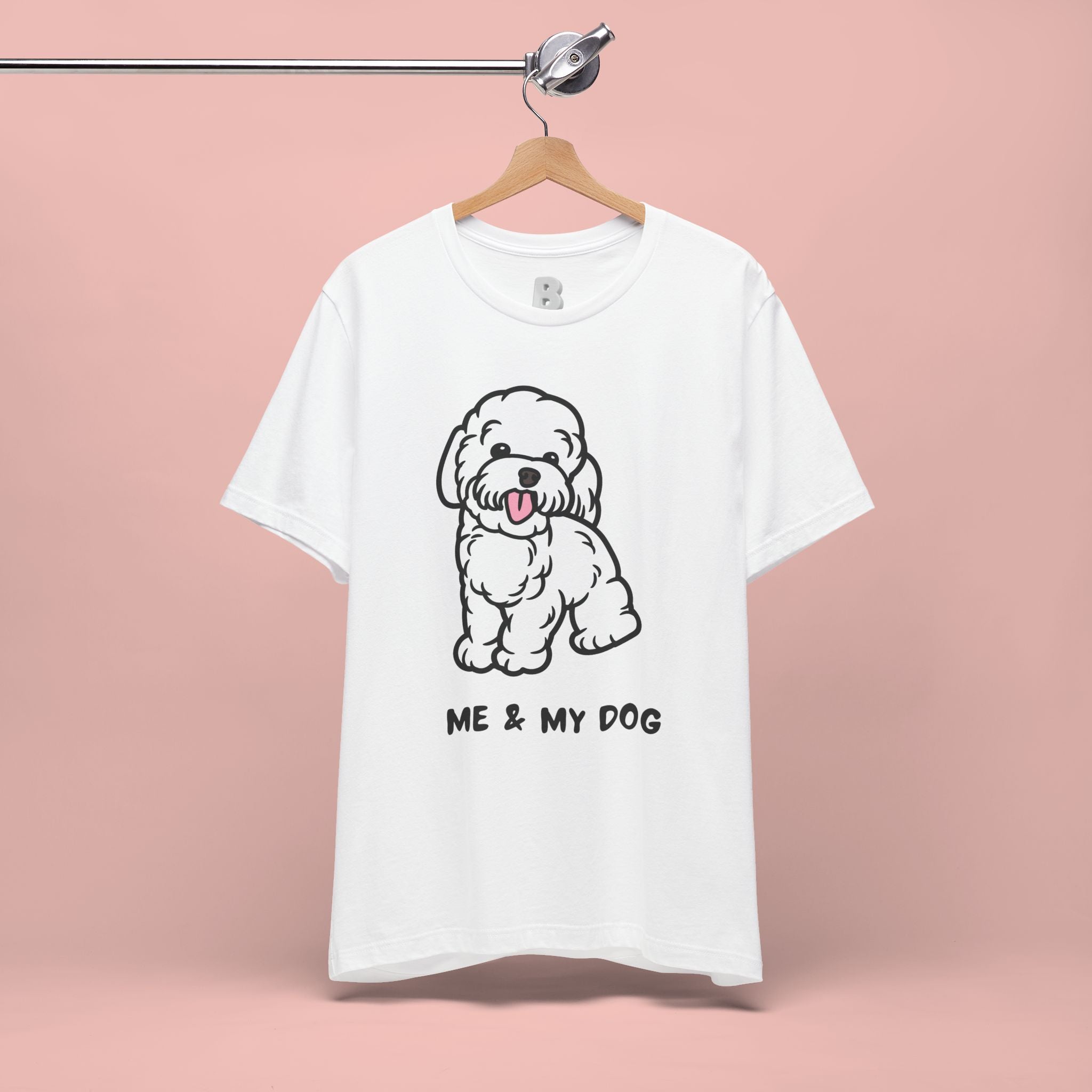 Me & My Dog T-Shirt — Cute Cartoon Puppy Tee for Dog Lovers
