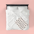 Paw Heart Velveteen Plush Blanket — Soft Cozy Pet Lover Throw