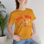 Dog Mom T-Shirt — Cute Shiba & Treats “My Dog Is My Whole World” Tee