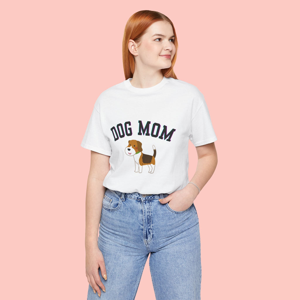 Dog Mom T-Shirt — Cute Beagle Graphic Tee for Dog Lovers