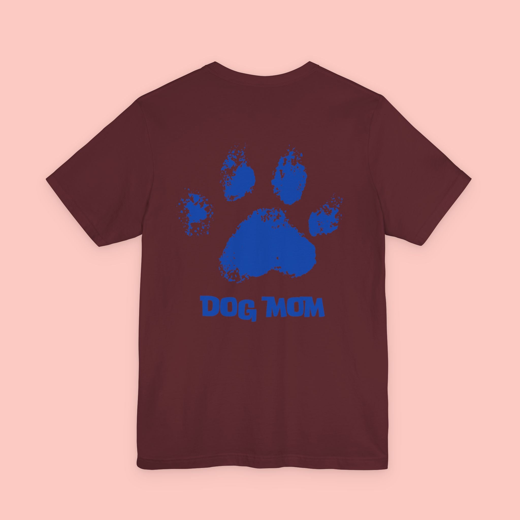 Dog Mom Paw Print T-Shirt