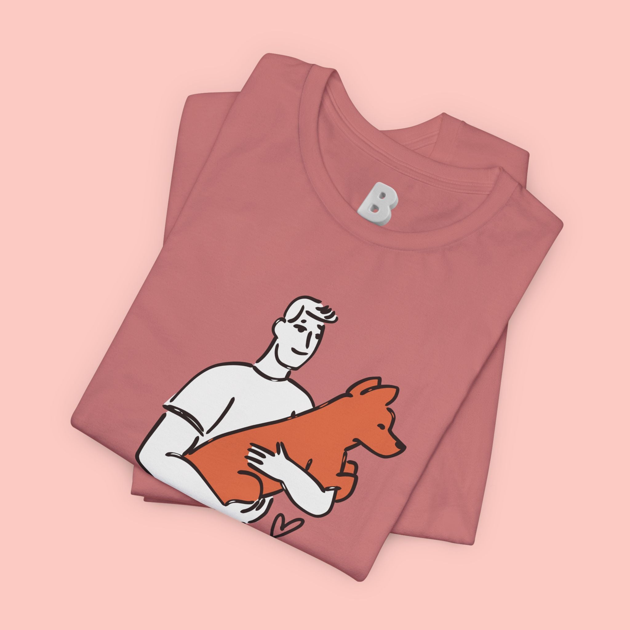 Marry the Man Dog Lover T-Shirt — Cute Couple & Pet Graphic Tee