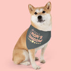 Mom's Shadow Pet Bandana Collar — Cute Paw Print Dog Collar Bandana