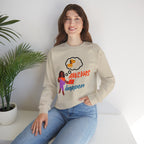 Always Happen Crewneck Sweatshirt – Funny Coffee & Snack Thought Graphic