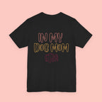 Dog Mom Tee — "In My Dog Mom Era" Cute Pastel Graphic T-Shirt