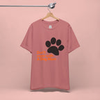 Don’t Mess With A Dog Mom T-Shirt — Paw Print Tee for Dog Lovers