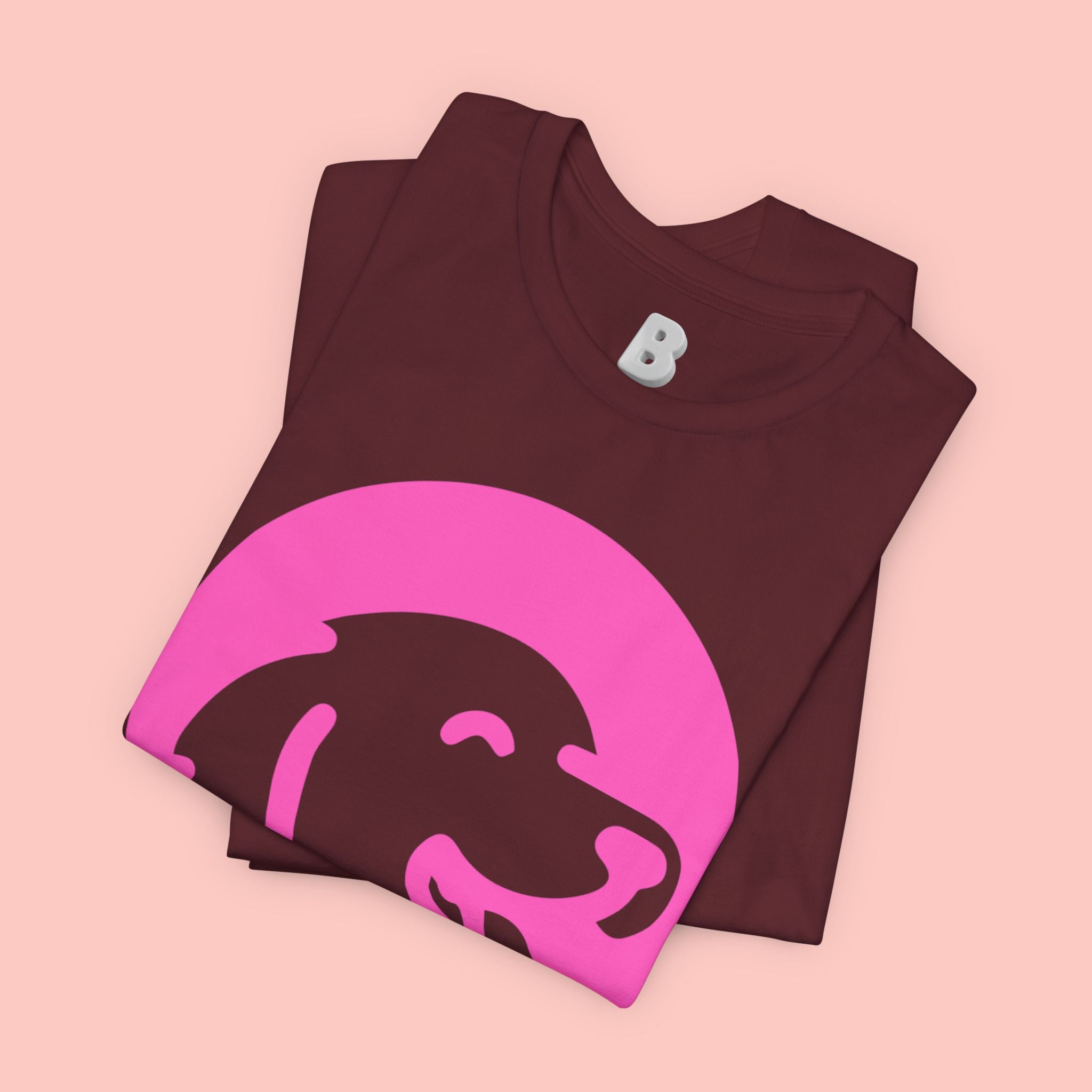 All Smiles Mom's Rules T-Shirt — Cute Pink Dog Graphic Tee for Moms & Pet Lovers