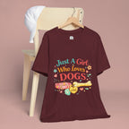 Just A Girl Who Loves Dogs T-Shirt
