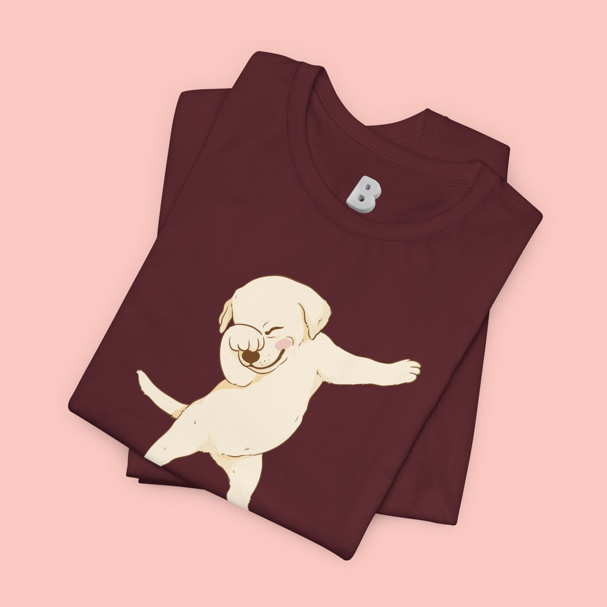 Mom Approved Tee — Dab Dog Graphic T‑Shirt