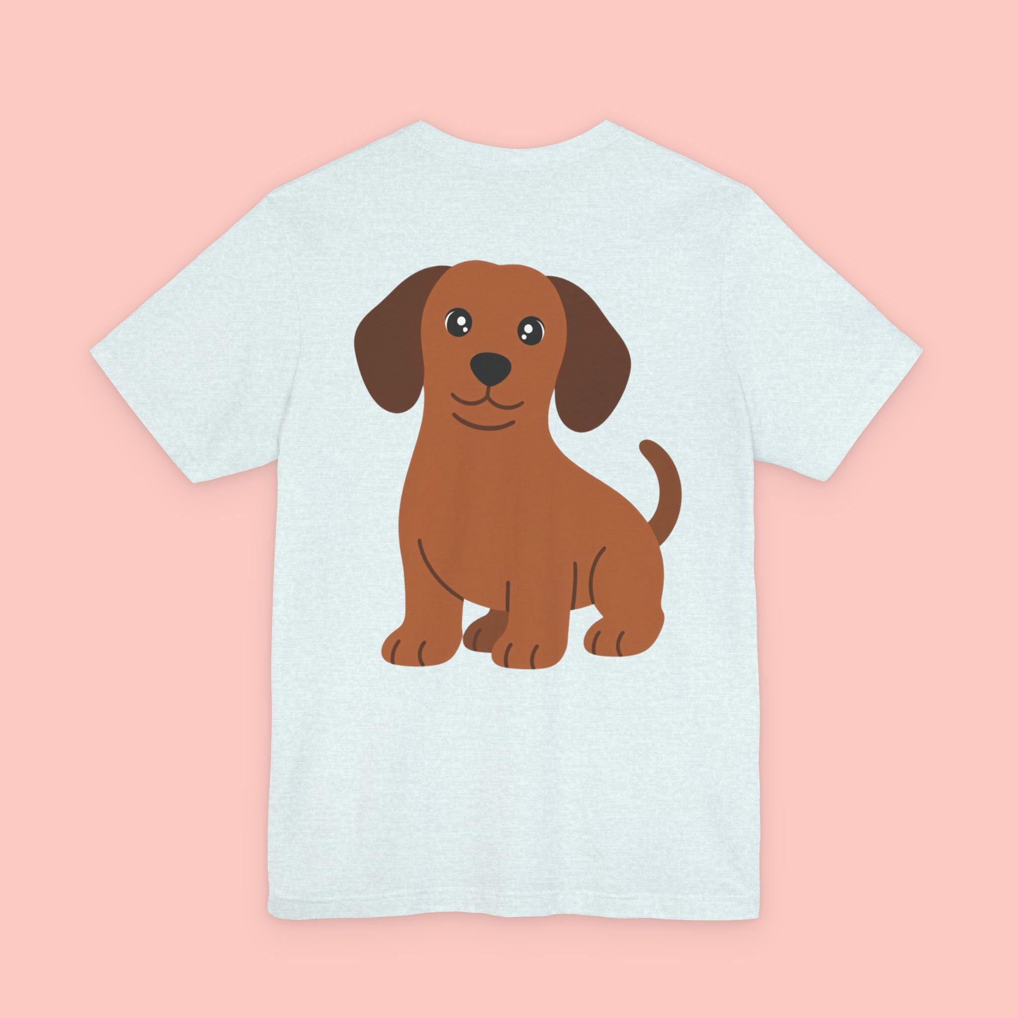 Dachshund Graphic Tee - Cute Brown Sausage Dog T-Shirt