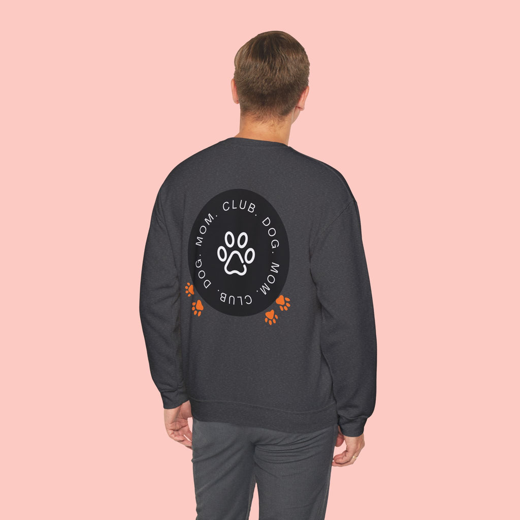 Dog Mom Club Sweatshirt — Paw Print Crewneck