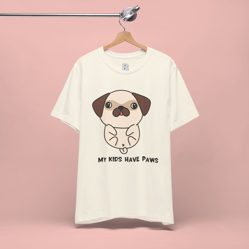 Pug 'My Kids Have Paws' T-Shirt