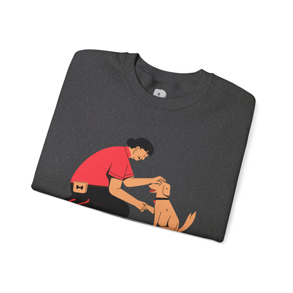 Love Your Dog Crewneck Sweatshirt — Cute Pet Lover Graphic Pullover