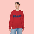 Paws! Cute Graphic Crewneck Sweatshirt — "Most Lovely" Pet Lover Pullover