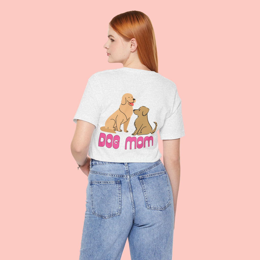 Dog Mom T‑Shirt — Cute Cartoon Dogs Graphic Tee for Pet Moms
