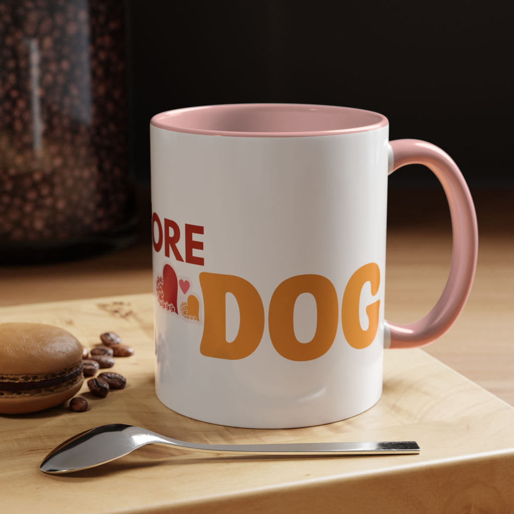 One More Dog Coffee Mug — Cute Dog Lover Accent Mug (11/15oz)