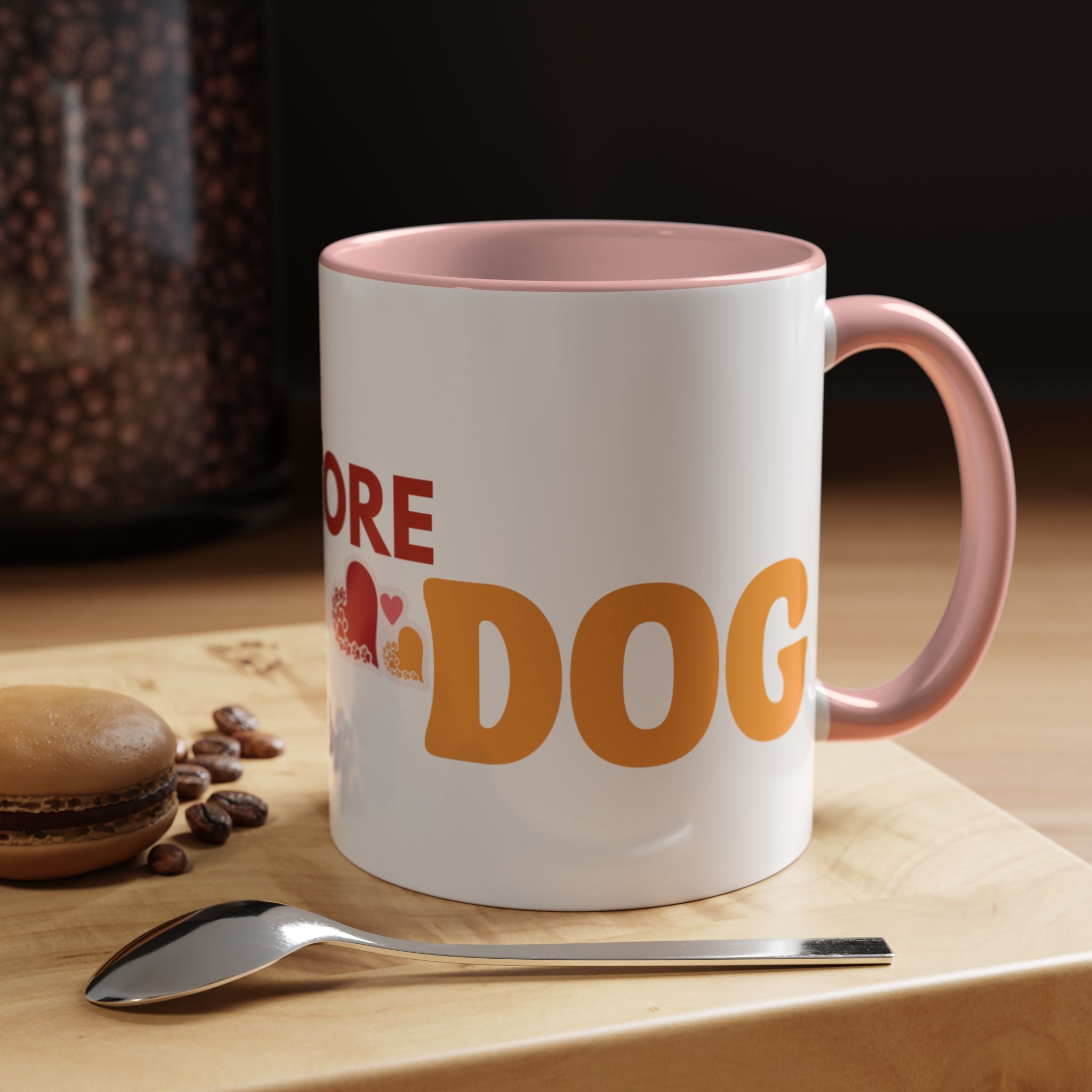 One More Dog Coffee Mug — Cute Dog Lover Accent Mug (11/15oz)