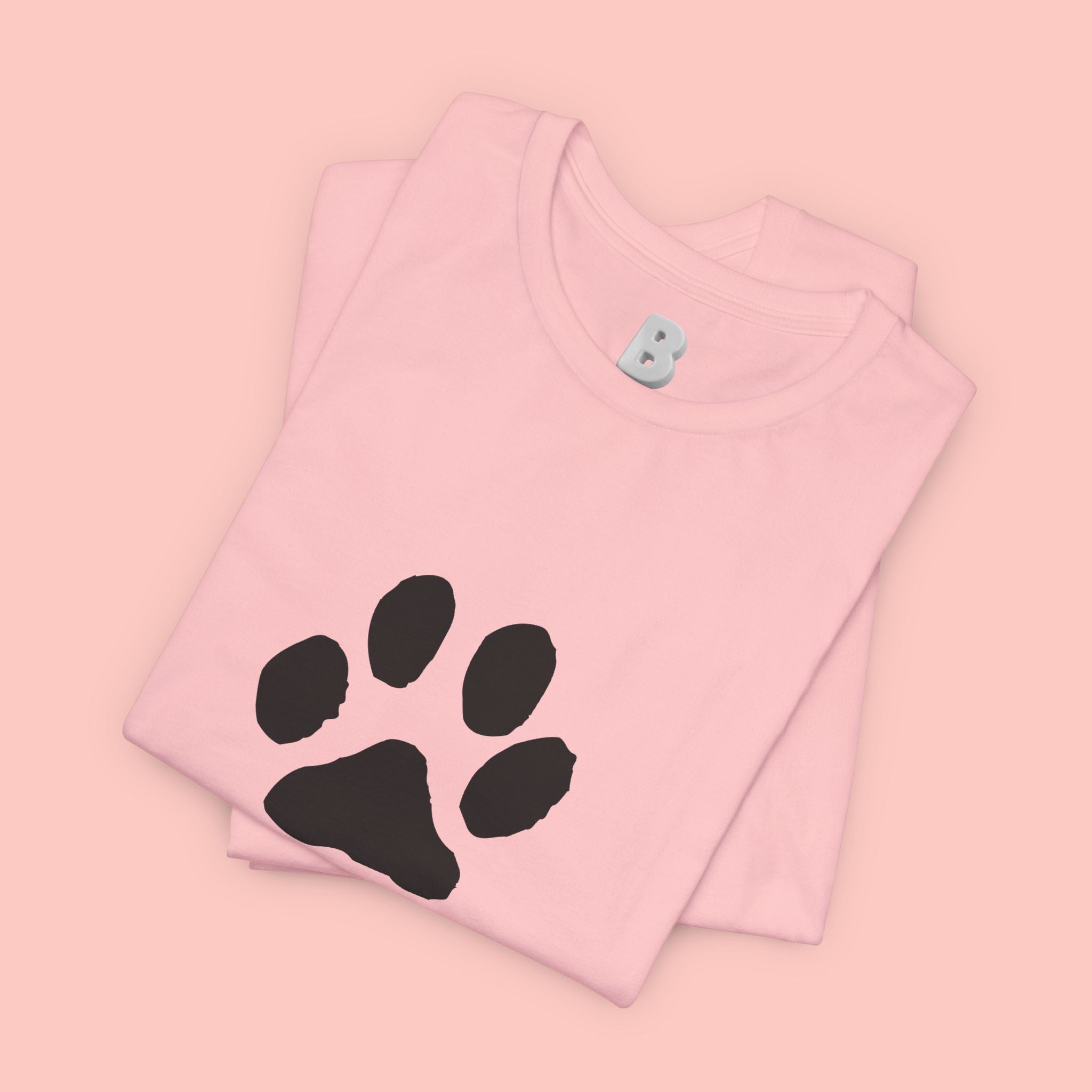 Paw Is My Favourite T‑Shirt — Dog Lover Paw Print Tee