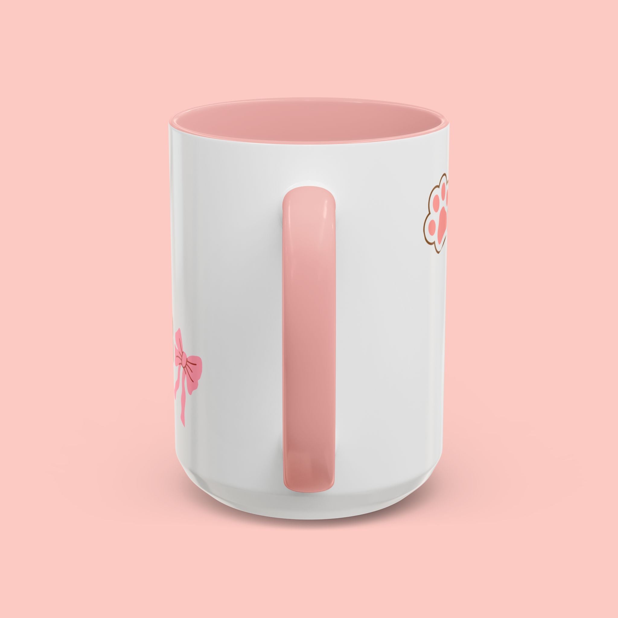 Dog Mom Coffee Mug — Best Dog Mom Ever Accent Ceramic Mug (11oz & 15oz)