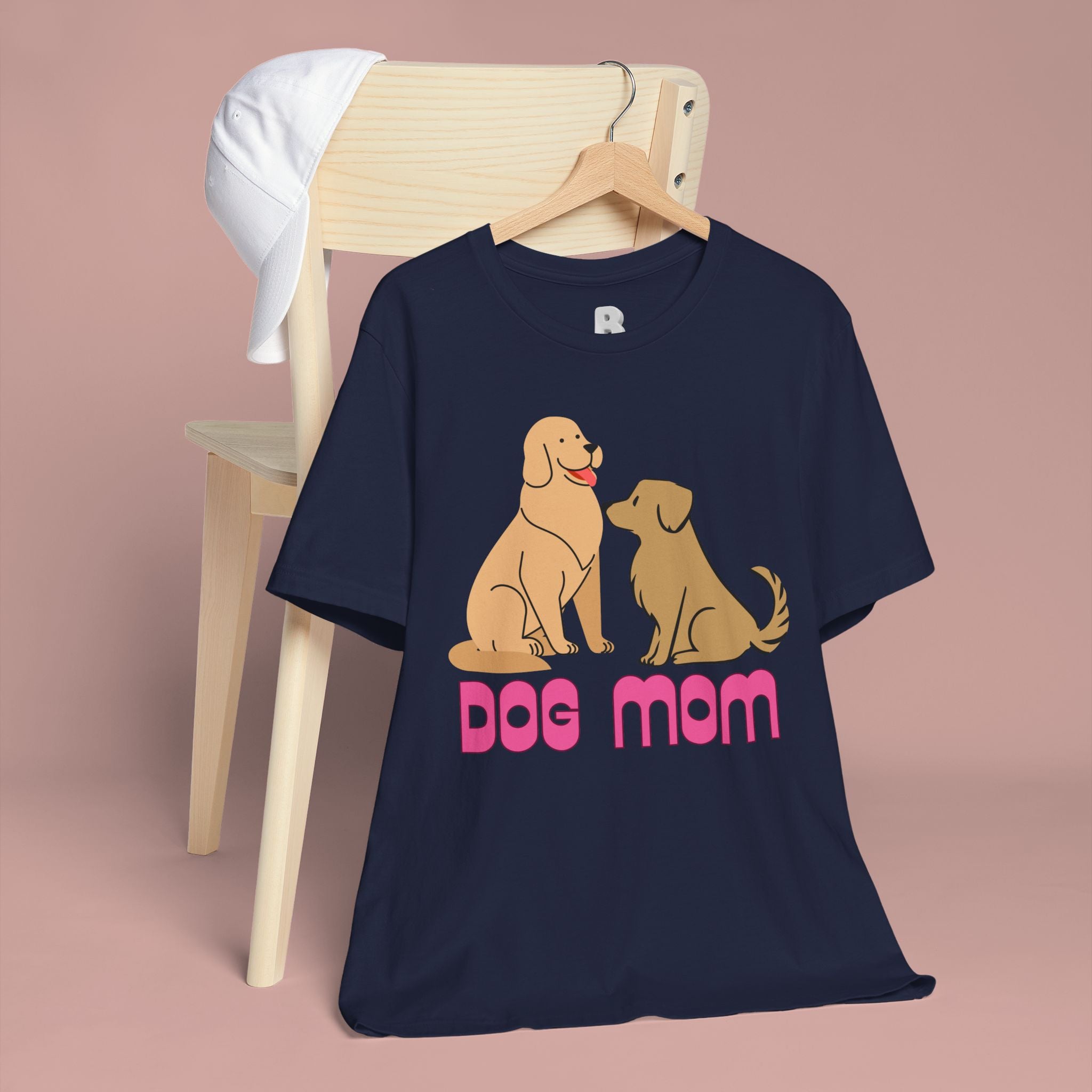 Dog Mom T‑Shirt — Cute Retro Dogs Graphic Tee for Dog Lovers