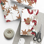 Holiday Candy Cane Gift Wrap Paper