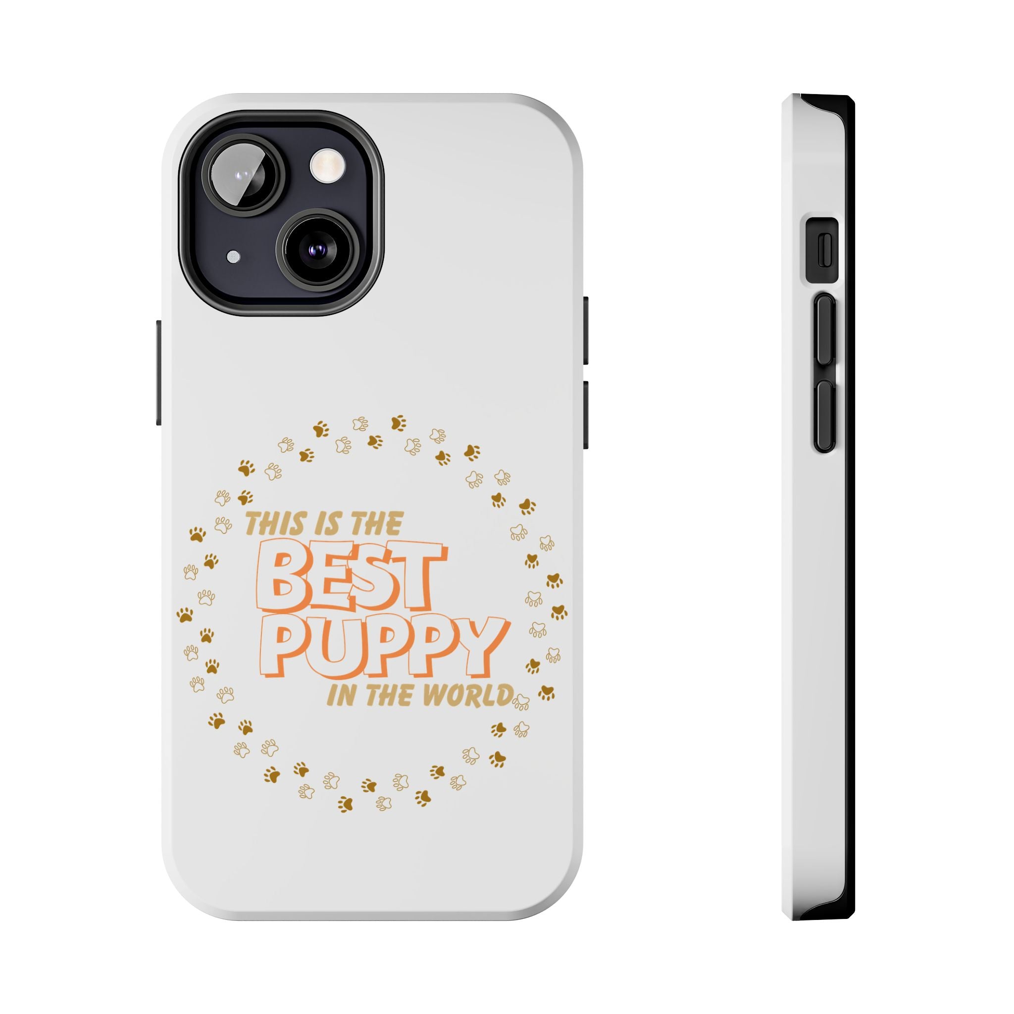 Best Puppy Phone Case — Cute Paw Print Tough Phone Case