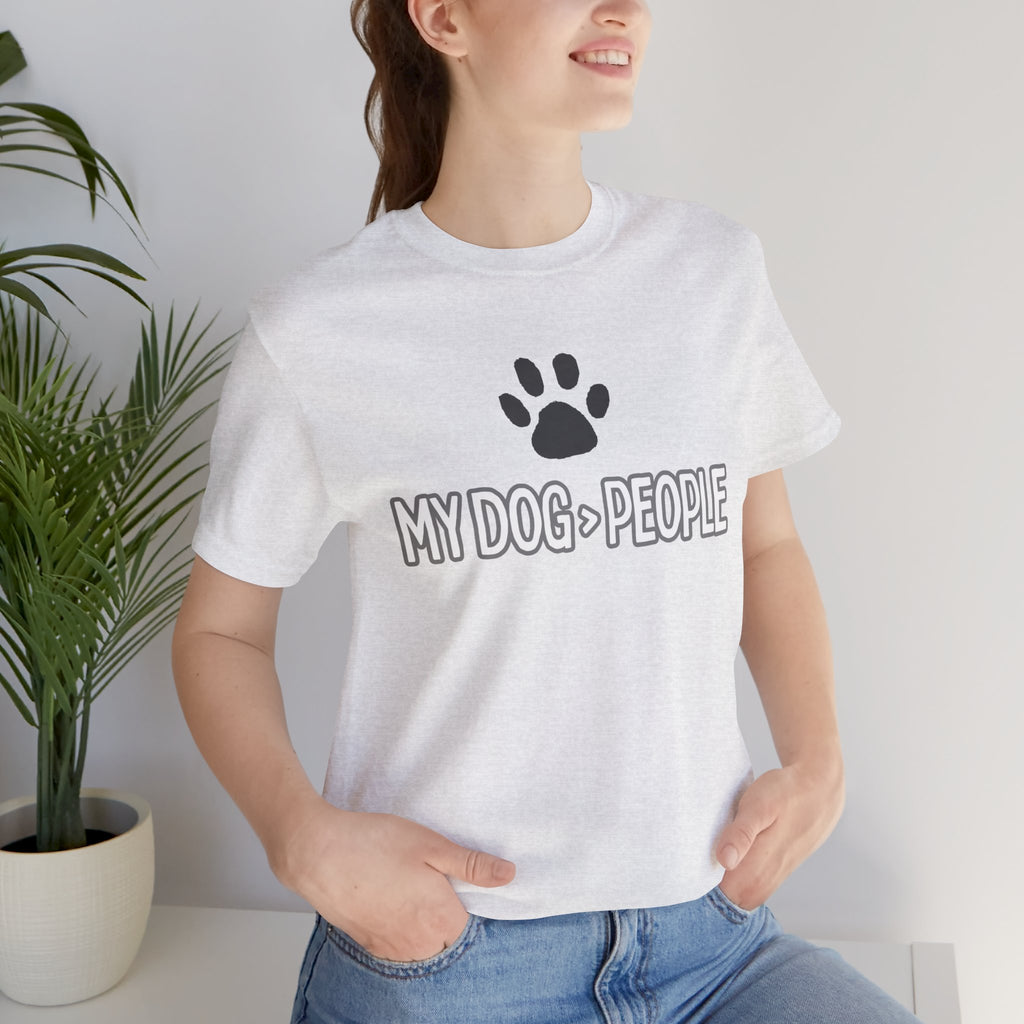 My Dog People T-Shirt — Dog Paw Graphic Tee for Dog Lovers