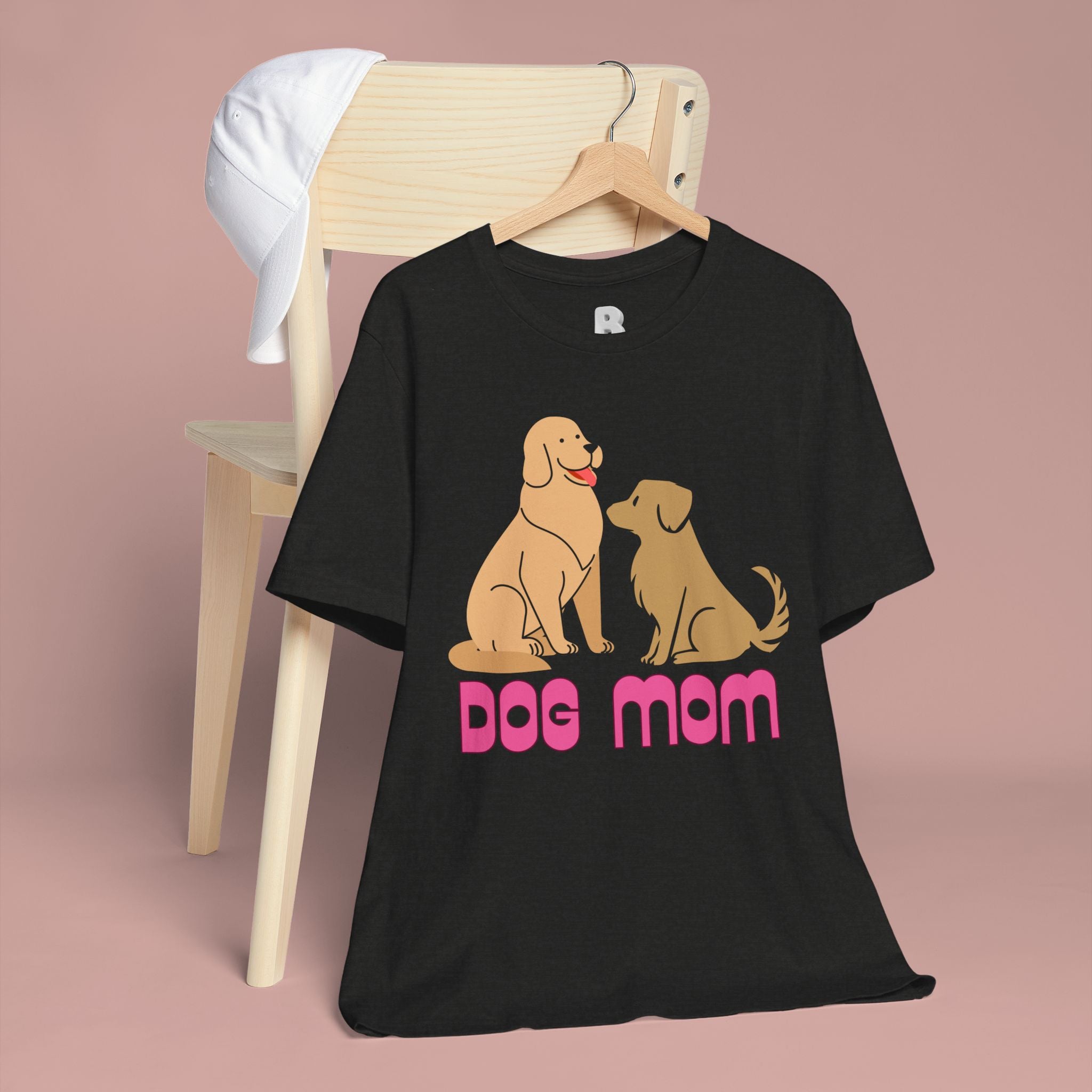Dog Mom T‑Shirt — Cute Retro Dogs Graphic Tee for Dog Lovers
