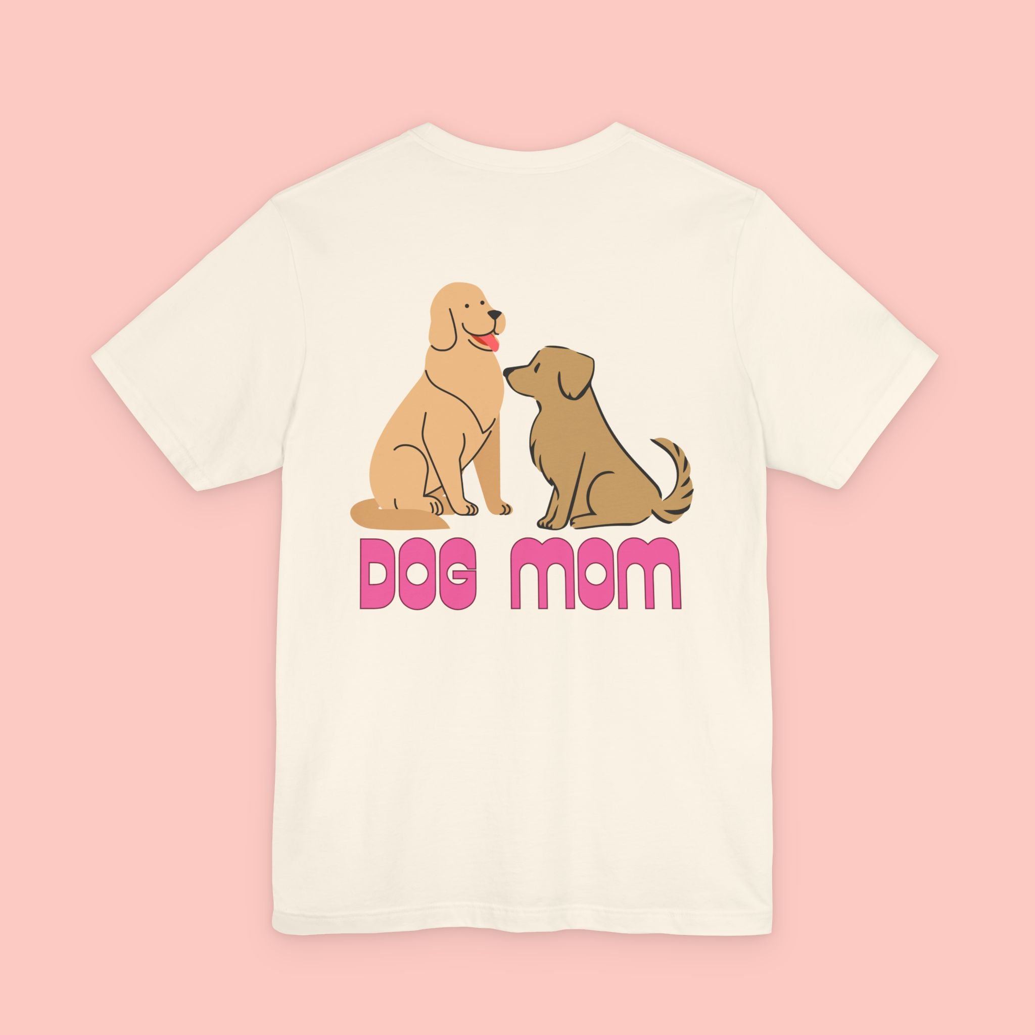 Dog Mom T‑Shirt — Cute Cartoon Dogs Graphic Tee for Pet Moms