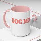 Mom Club Coffee Mug — Cute Paw Print Accent Mug for Dog Moms (11/15 oz)