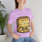 Dog Lovers T‑Shirt – "Dogs Know How to Love Unconditionally" Vintage Design