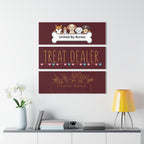 Dog Lover Acrylic Triptych Wall Art — "Treat Dealer" & "United By Bones"