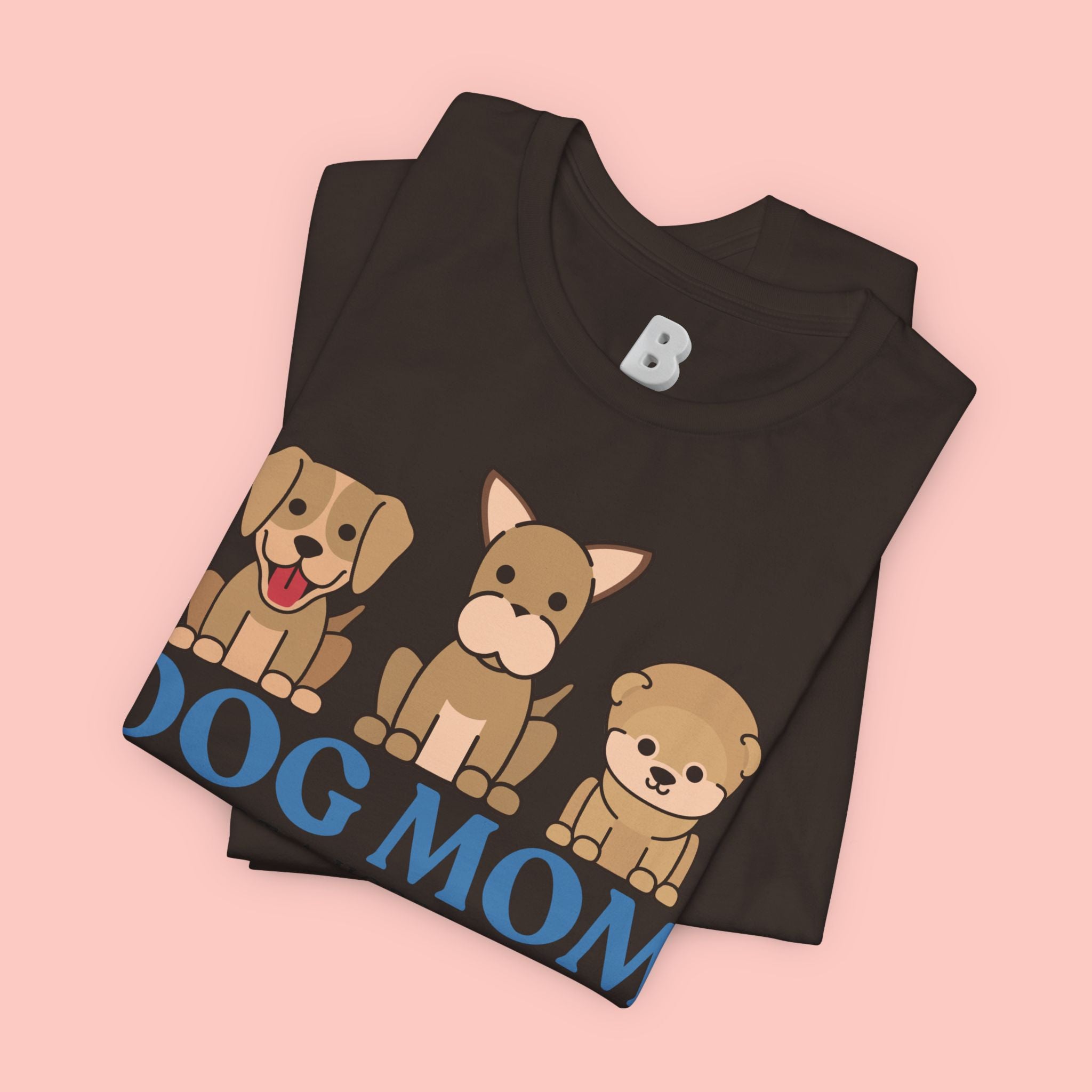 Dog Mom Tee — "Dog Mom: It Is Not A Hobby, It Is A Lifestyle" Cute Puppy Graphic T‑Shirt