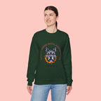Don’t Mess With a Dog Mom Crewneck Sweatshirt – Tough Pitbull Design