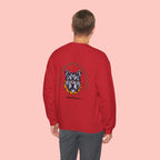 Dog Mom Crewneck Sweatshirt – “Don't Mess With a Dog Mom” Graphic Crew