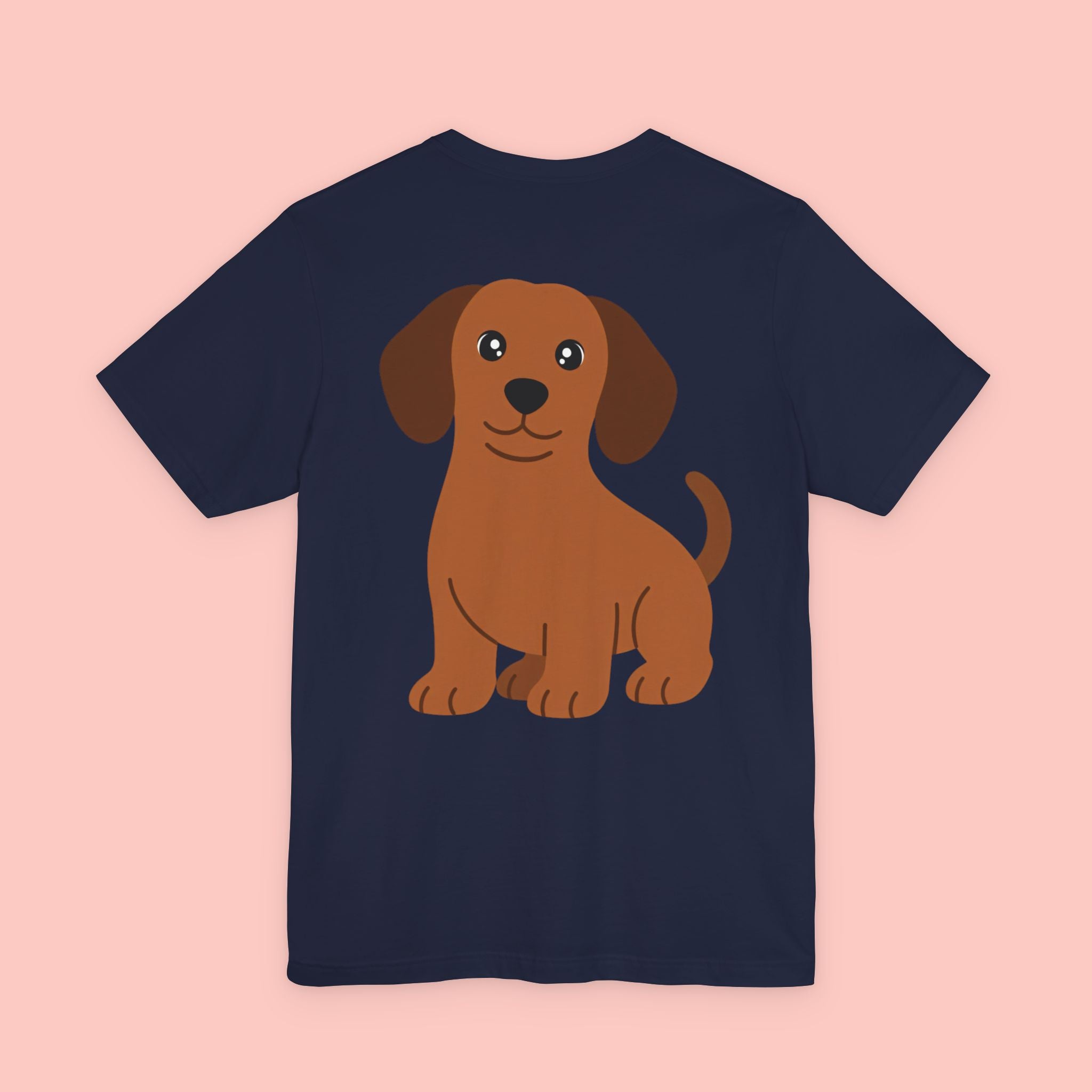Dachshund Graphic Tee - Cute Brown Sausage Dog T-Shirt