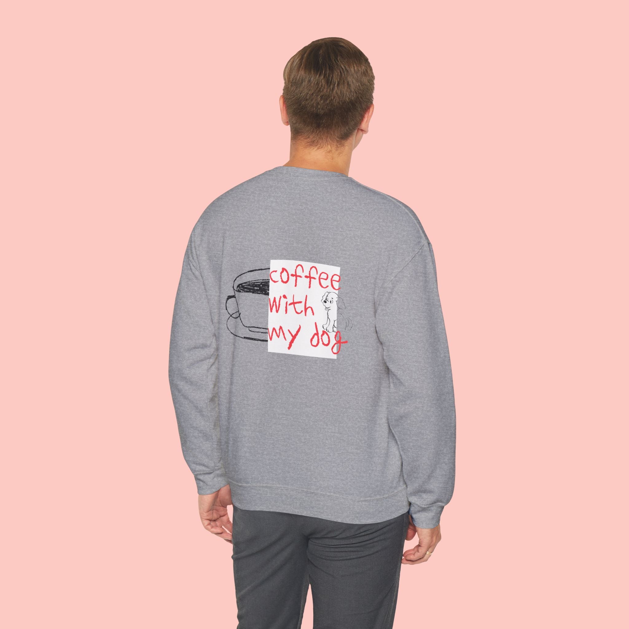 Coffee With My Dog Crewneck Sweatshirt